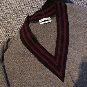 Urban Outfitters Deep B Neck Thermal Shirt Sz Xs